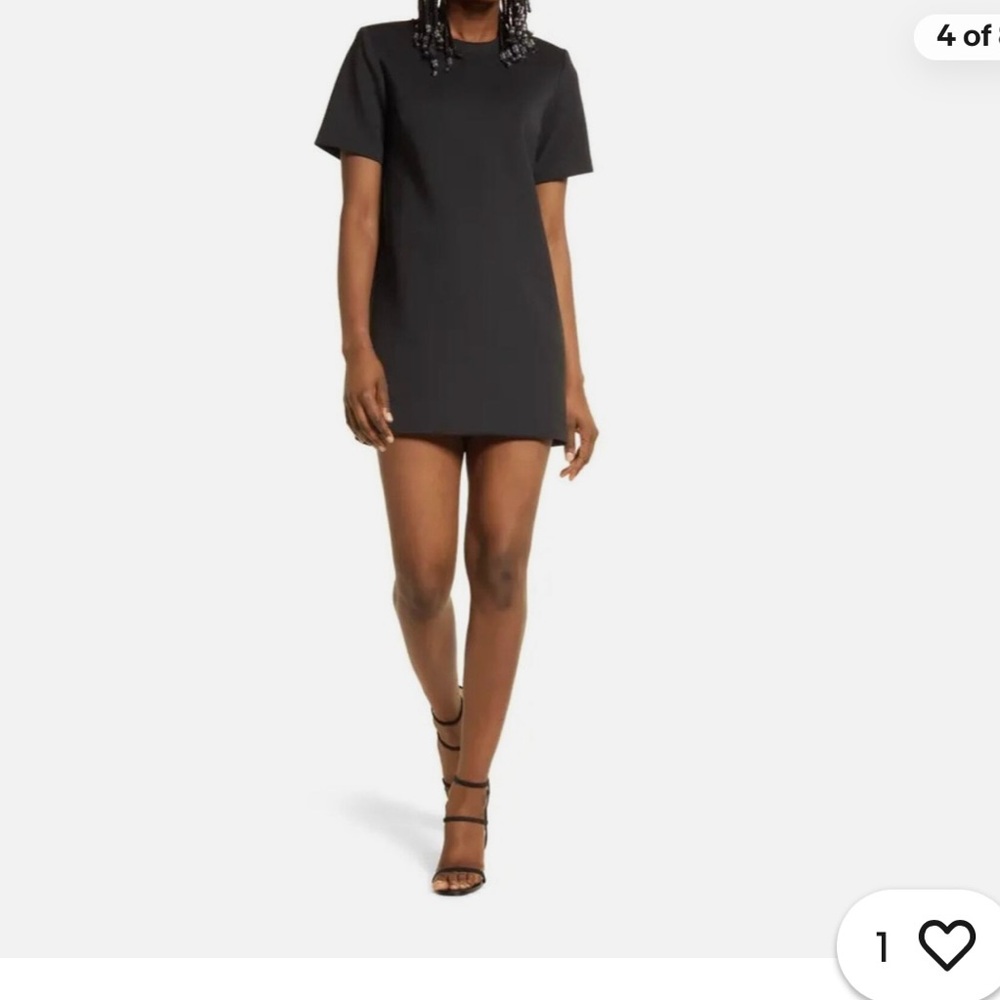 Good American Strong Shoulder Mini Dress